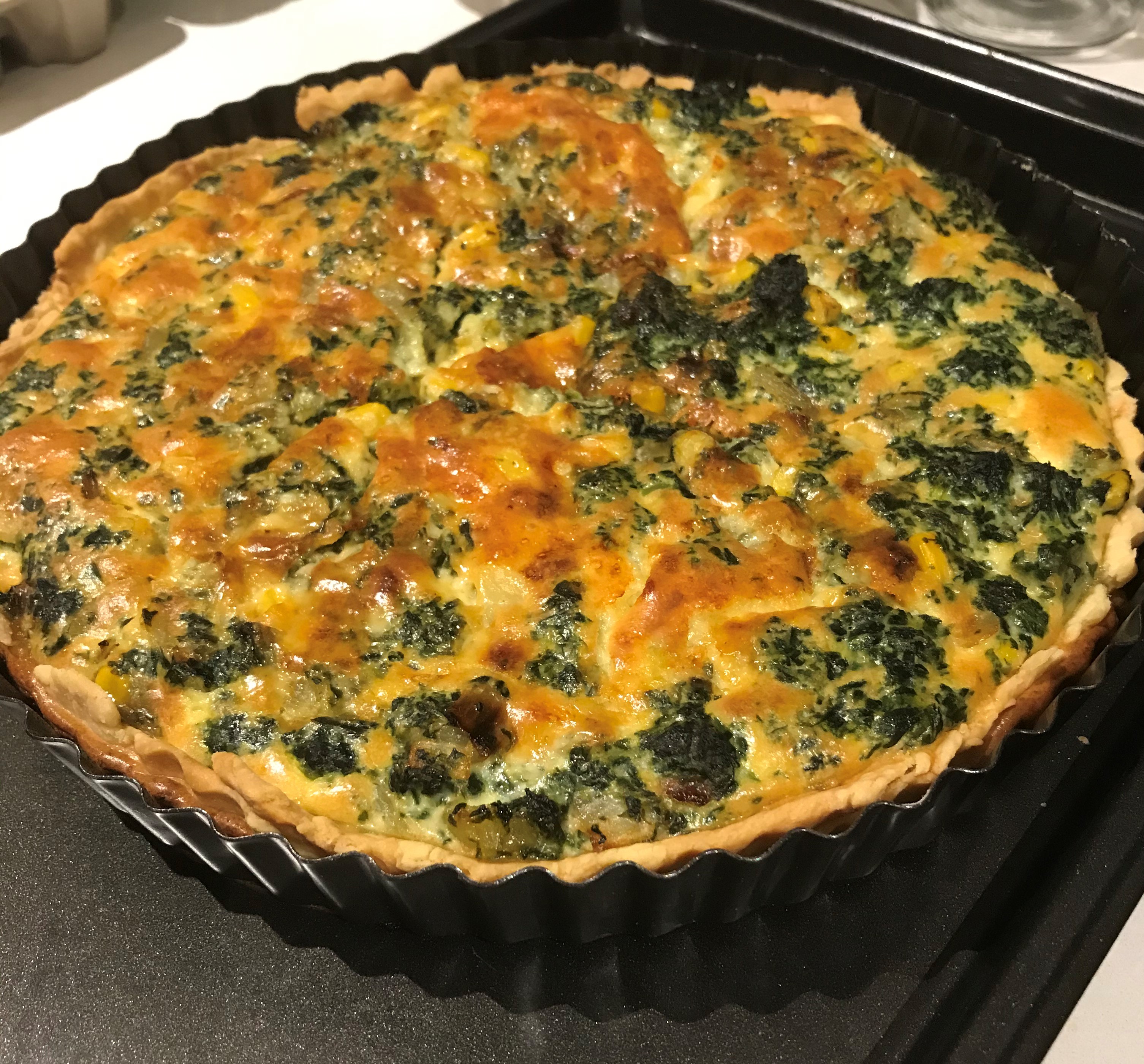 Spinach Quiche